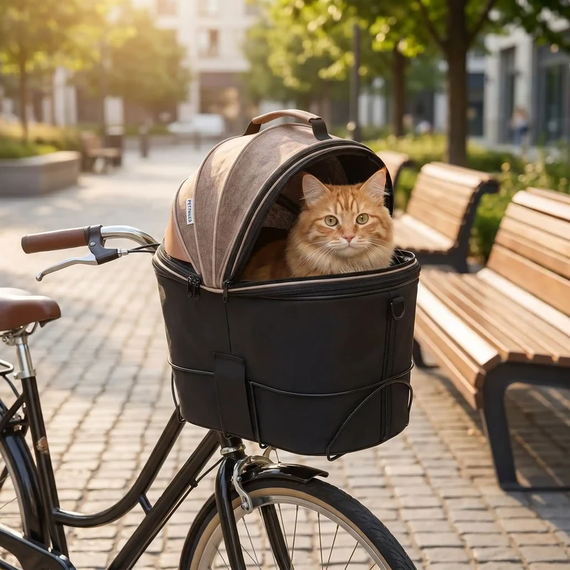 Panier de vélo pour chat – Transport multifonction