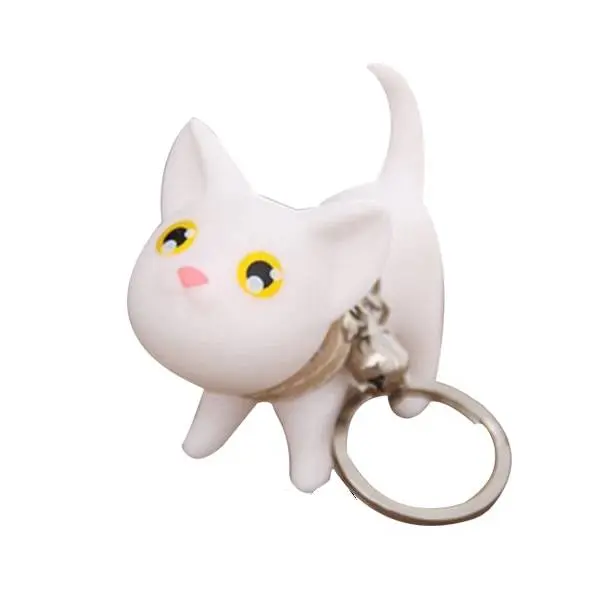 porte-clé chat à clochette