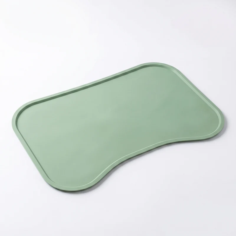 Tapis de gamelle antidérapant pour chien et chat – Set imperméable