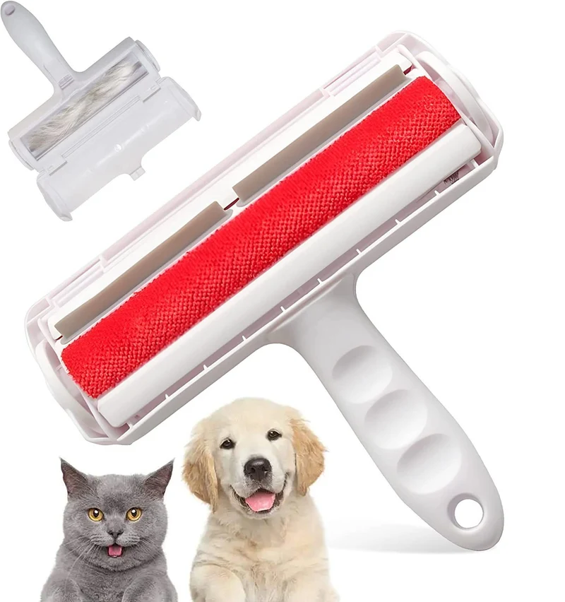 Brosse anti-poils réutilisable pour animaux – Canapé, textile & voiture
