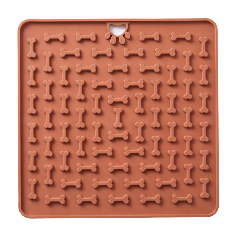 Tapis de léchage anti-stress pour chien et chat – Slow feeder