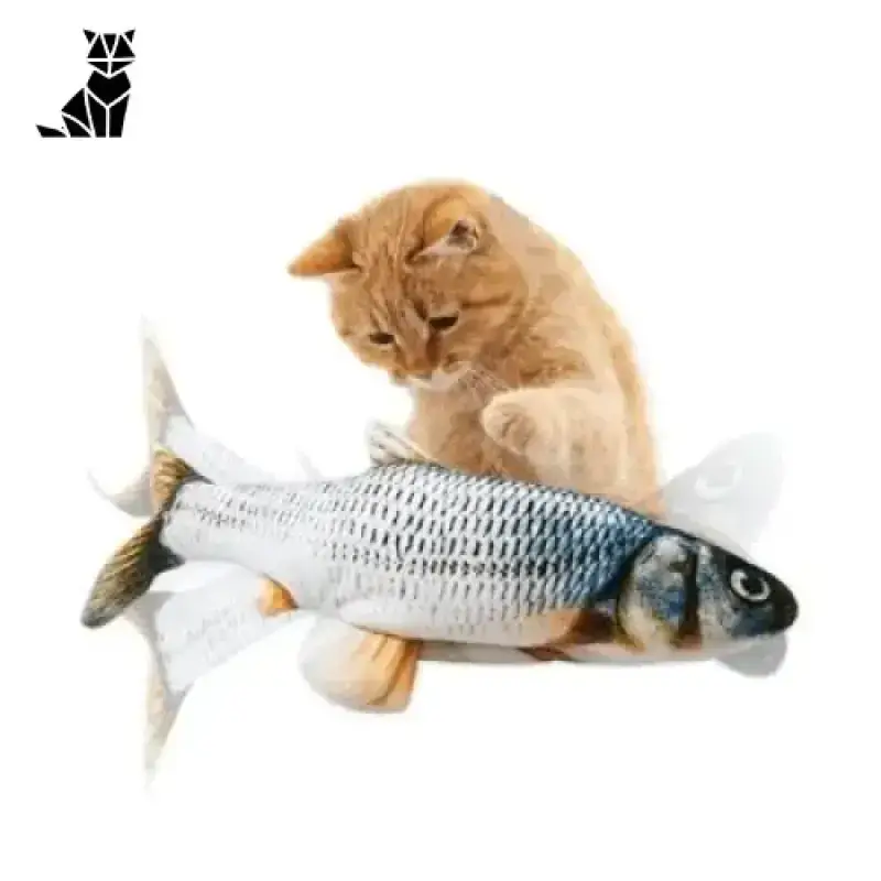 Poisson Gigoteur Chat Interactif Électrique