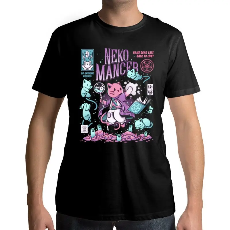 T-Shirt Chat Neko Mancer