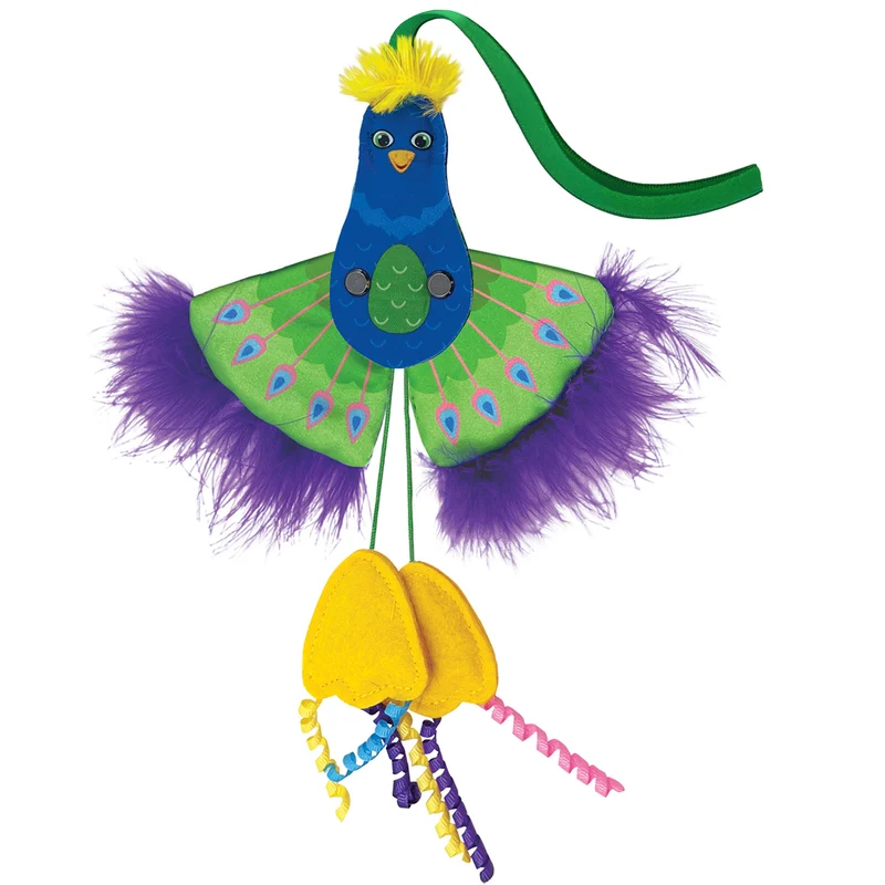 Katzenspielzeug KONG® Connects Peacock