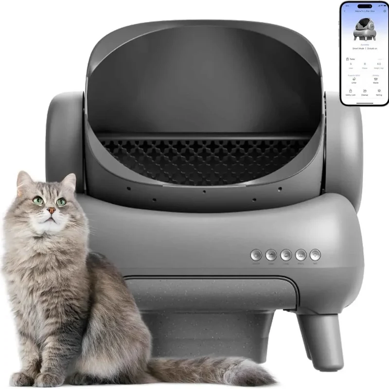 KOKOON - Litière Automatique pour Chat Maine Coon