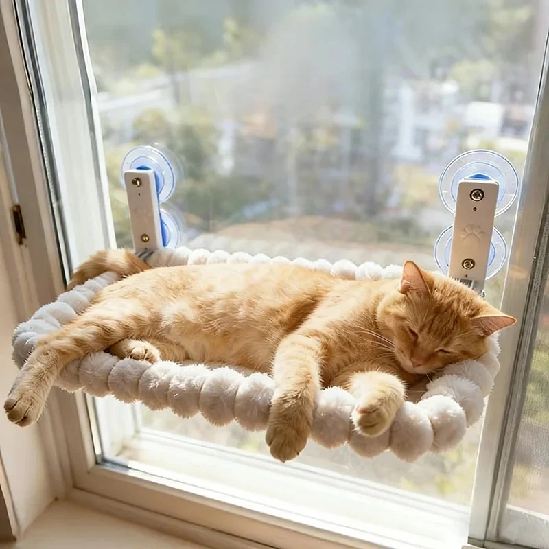 HAMAC CHAT FENETRE - NUAGE SUSPENDU