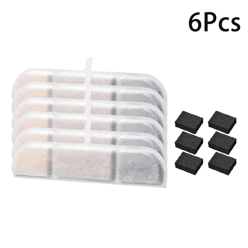 Pack de de filtres de fontaine d'eau pour chat