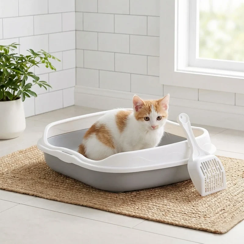 Bac à litière pour chaton - MinouStart