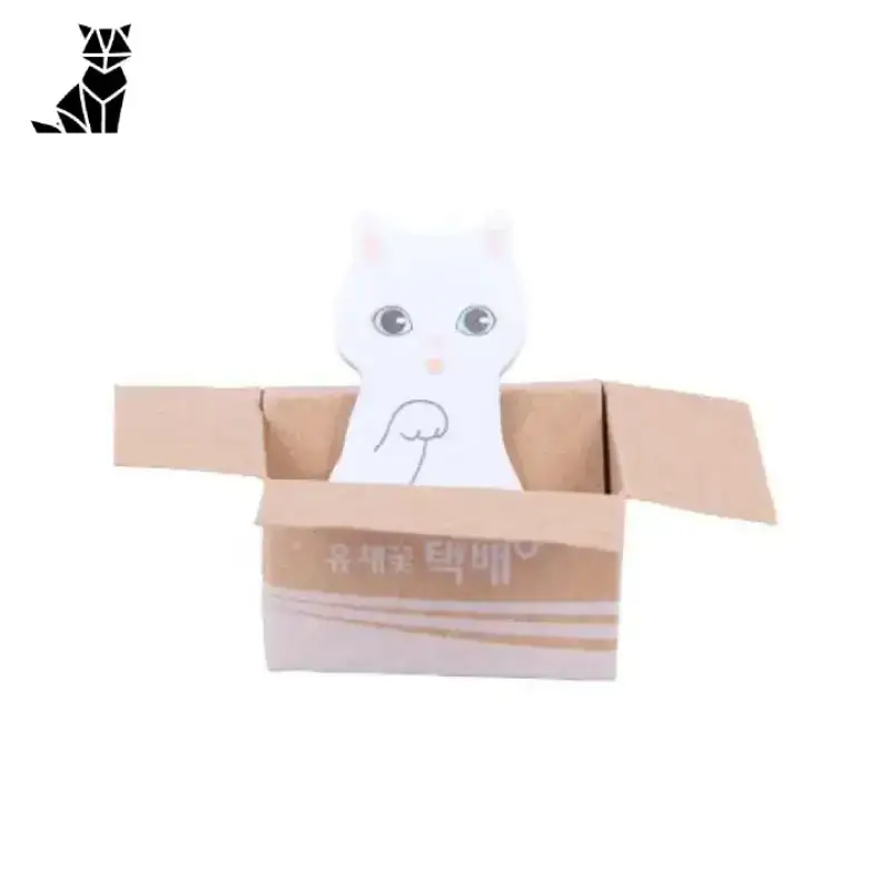 Marque Page Chaton Mignon Post-it Kawaii