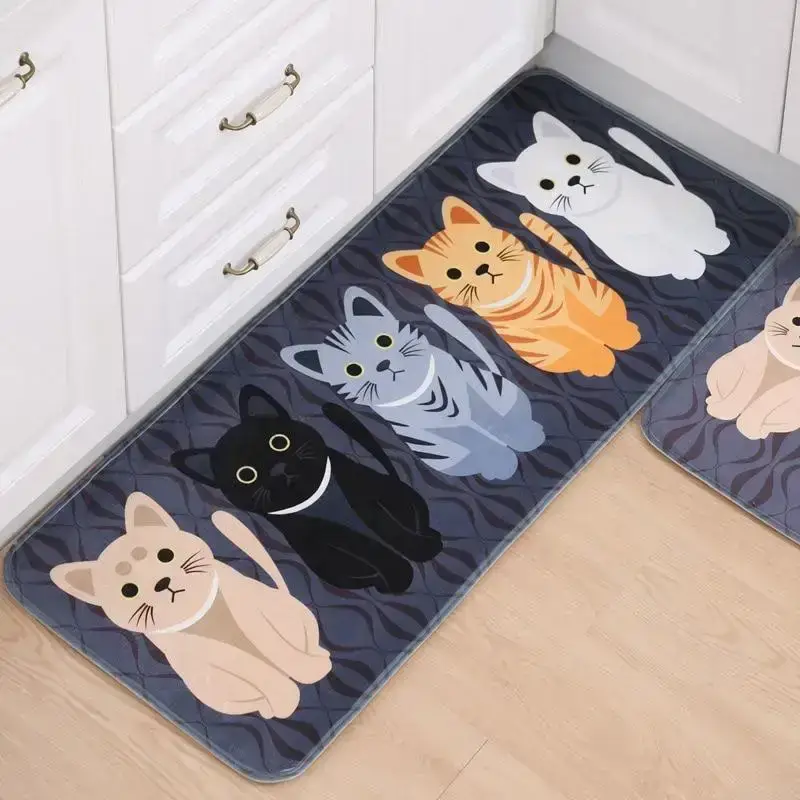 Tapis Chat Décoratif Motif Félin Doux