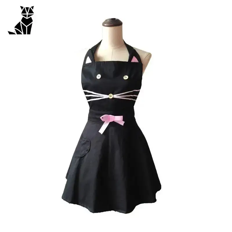 Tablier Cuisine Chat Femme Original Fantaisie