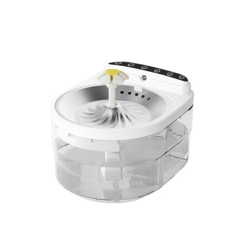 Fontaine à eau pour chat sans fil 3L inox avec capteur "PureCascade"