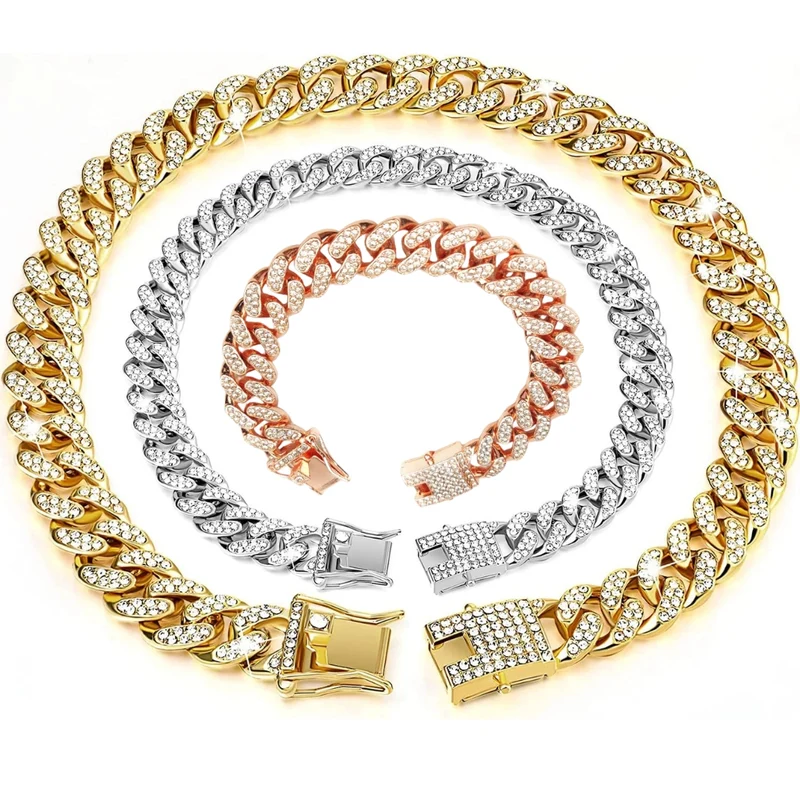 Collier pour Chat de Luxe en Strass