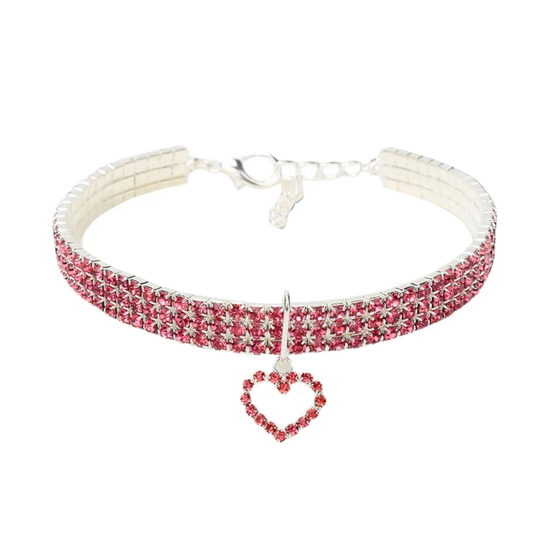 Collier pour Chat en Strass Brillant