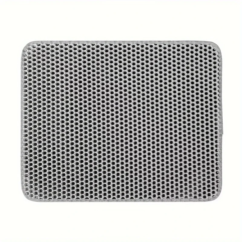 Tapis de litière double couche nid d’abeille – Modèle "HoneyTrap Clean Pro"