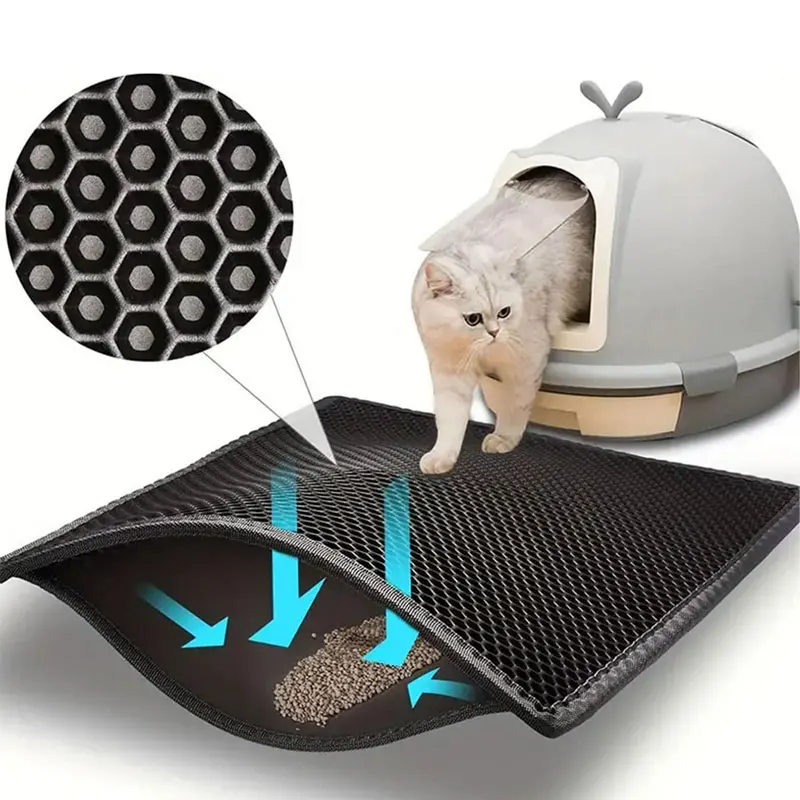 Tapis de litière double couche imperméable – Modèle "CleanStep Pro"