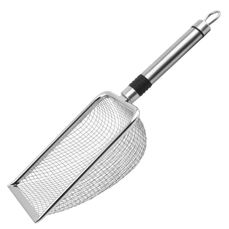 Pelle à litière en acier inoxydable haute efficacité