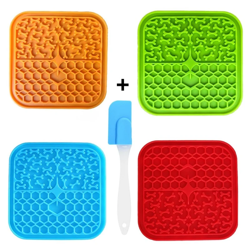 Tapis de Léchage x4 + Spatule Offerte!
