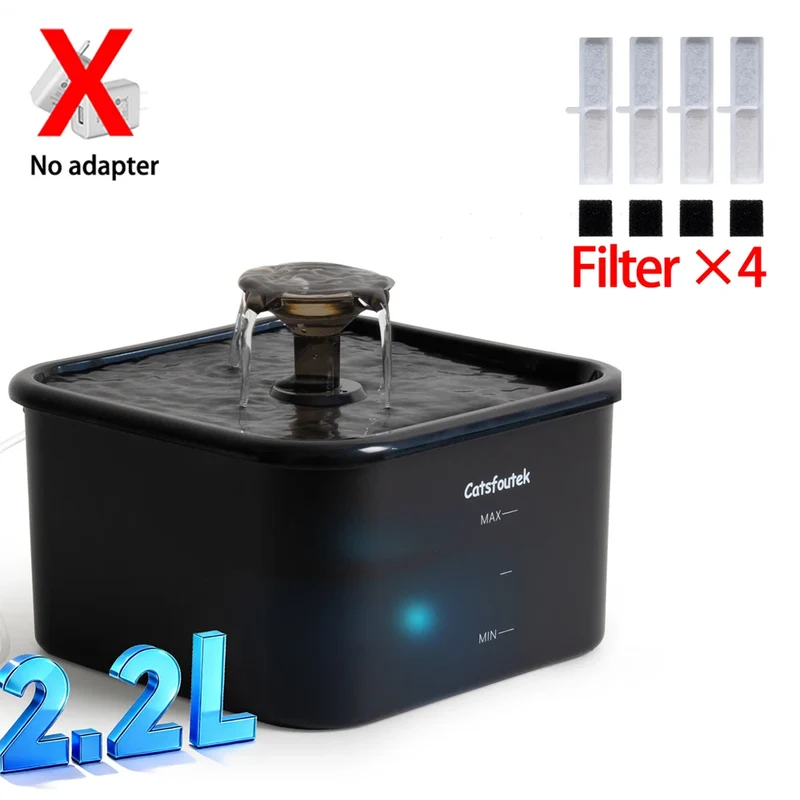 Fontaine à eau automatique avec capteur "HydraSense 2.2L"