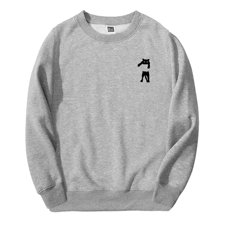 Pull Homme avec Chat dans la poche