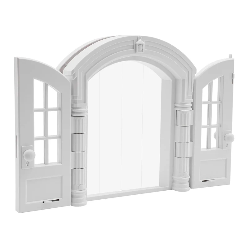 Chatière pour chat élégante et design "Maison Élégance" – Porte intérieure design avec ouverture 180°