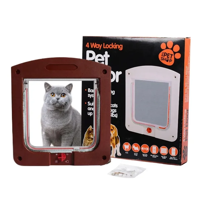 Chatière pour chat "Cocoon Liberté" – Modèle 4 Positions Compact