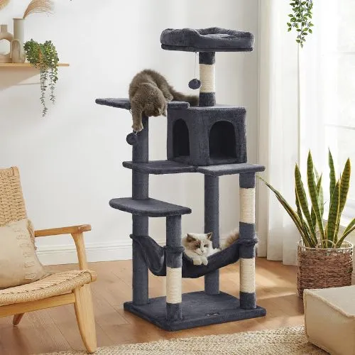 Arbre à chat - Tour de jeux et de détente SkylineComfort 140 cm