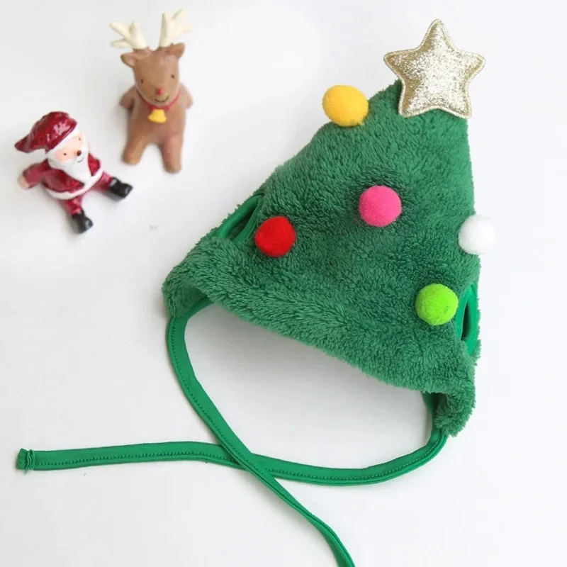 Bonnet de Noël pour chat - Sapin