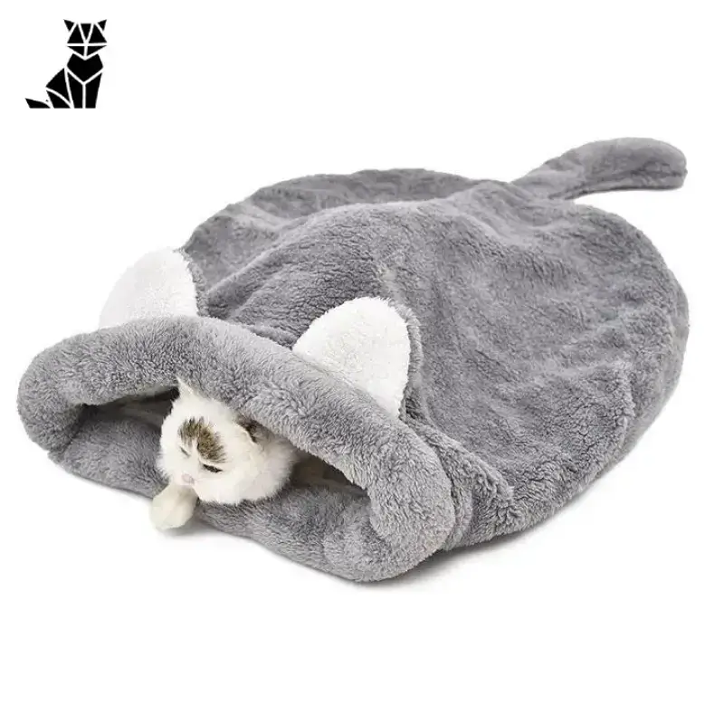 Panier Sac de Couchage Douillet pour Chat et Chien