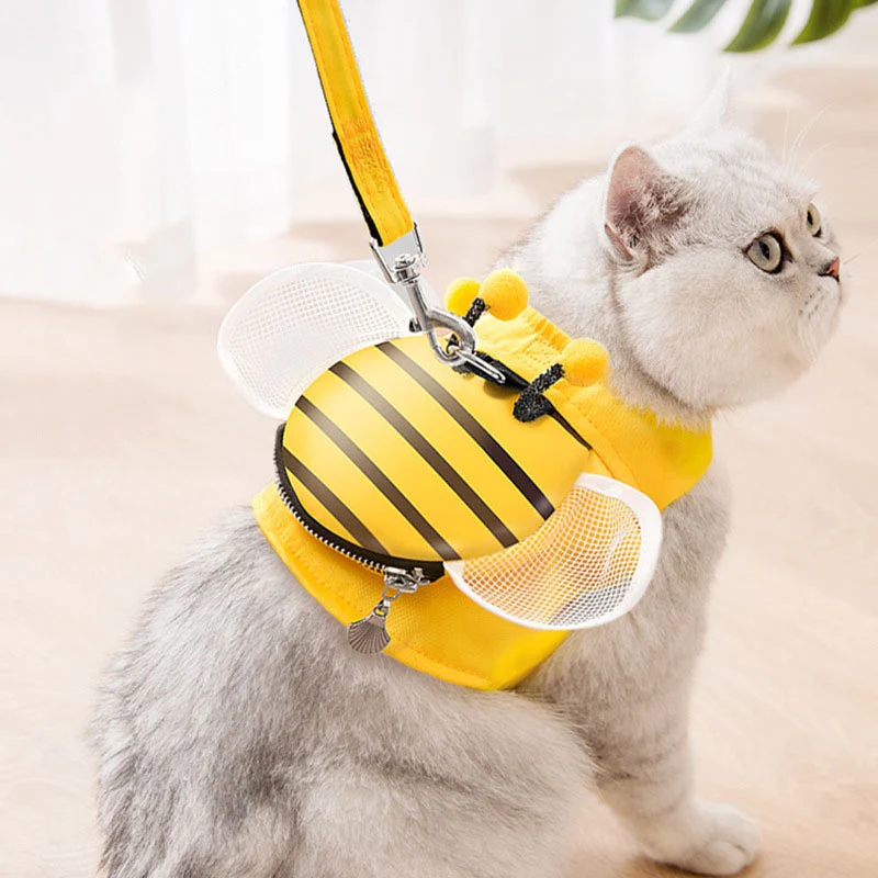 Harnais pour Chat abeille