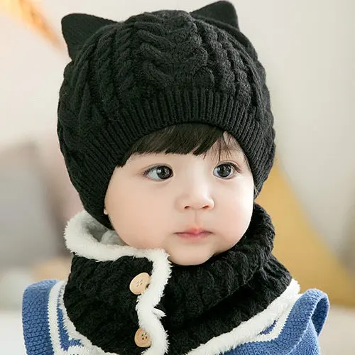 Bonnet Oreilles de Chat pour Enfant
