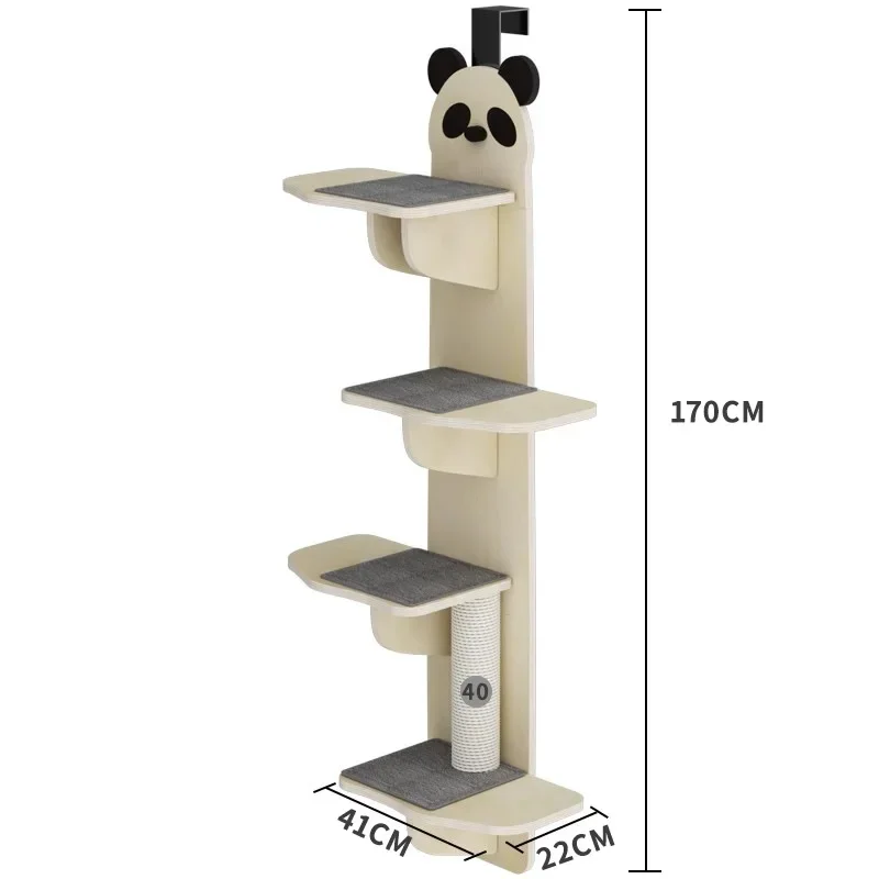 Arbre a chat porte - Sans perçage