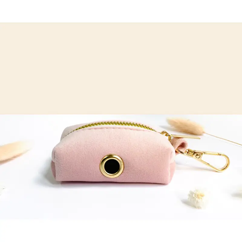 Distributeur Sac à Crotte Chien Velours Pratique
