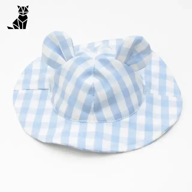 Chapeau Vichy Chien Léger Confortable
