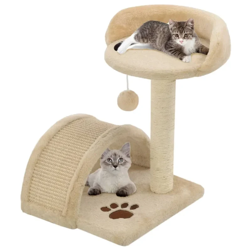 Arbre a chat beige - Dôme
