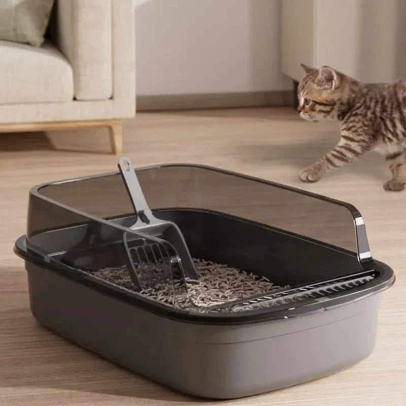 Bac à litière chat - Semi-ouvert