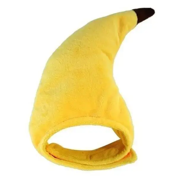 Chapeau Chat Banane Rigolo Tissu Doux