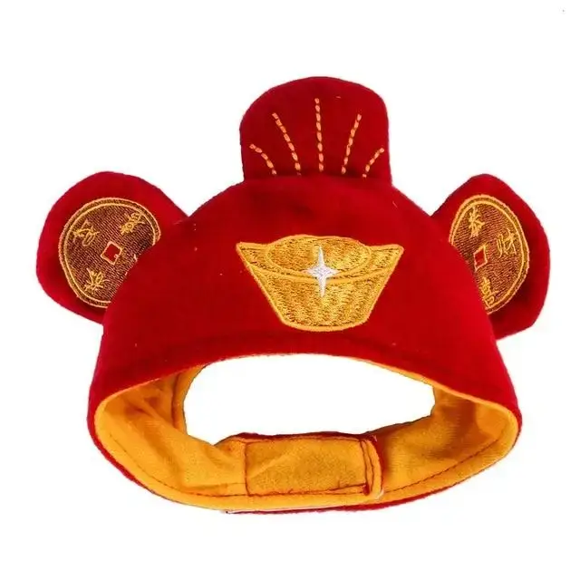 Chapeau Chat Tissu Doux Style Asiatique Festif