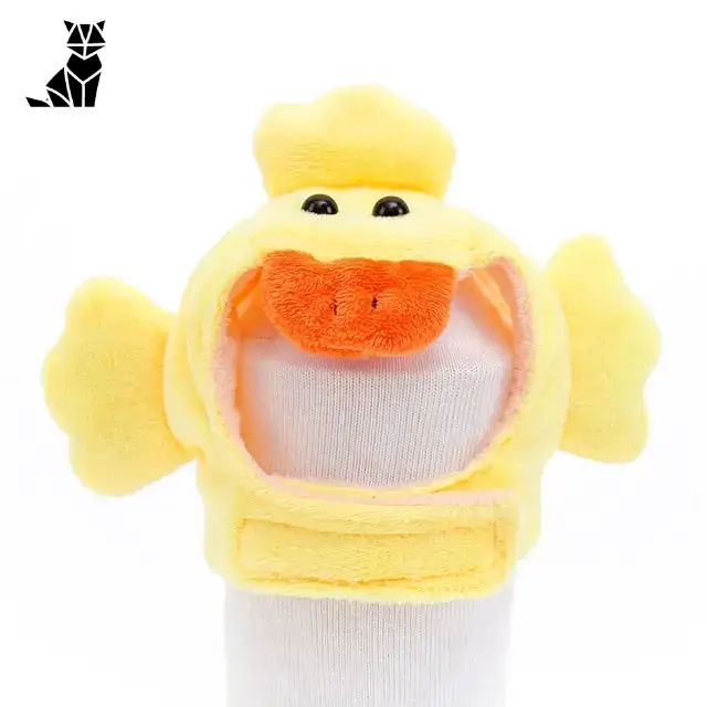 Chapeau Chat Canard en Tissu Doux Déguisement