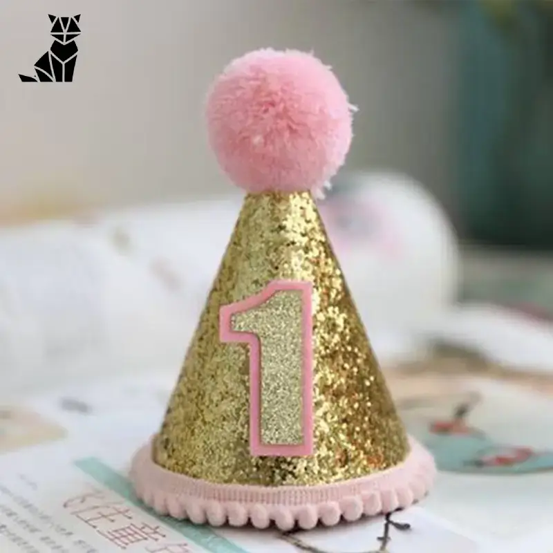 Chapeau Anniversaire Chien Ajustable Festif