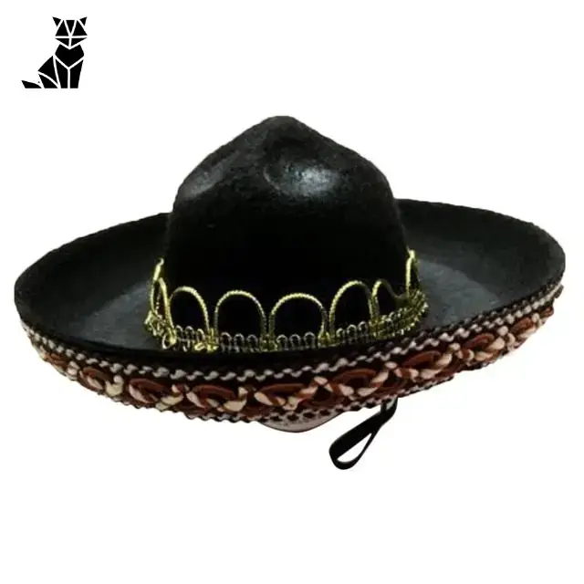 Chapeau Chien Colombien avec Cordon Ajustable