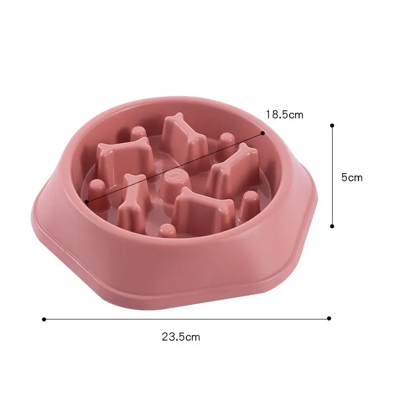 Bol Anti-glouton Chat Chien Alimentation Lente