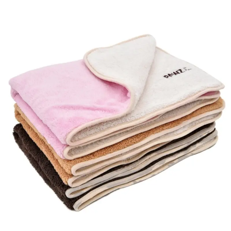 Couverture Chien Polaire Imprimée Pattes Douillette