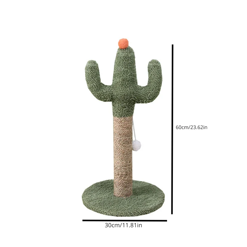 Arbre à Chat Compact - Modèle "CactusPaws Mini"