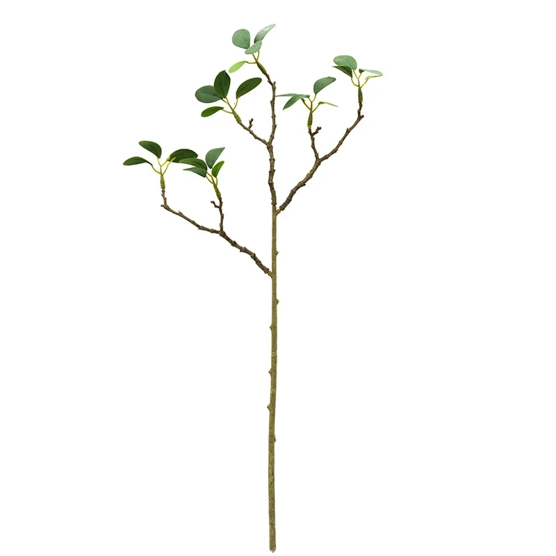 Fausse Branche d'arbre feuillu 45cm pour Arbre à Chat fait Maison - Modèle "LeafPaws"