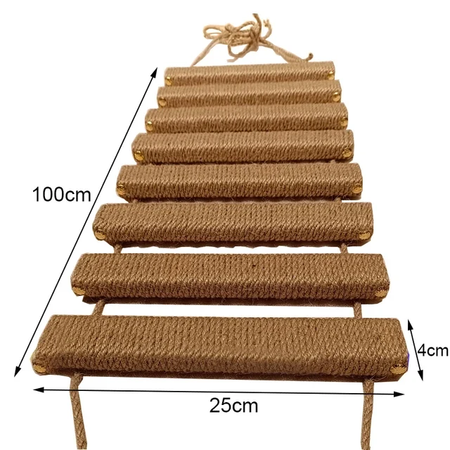 Pont Suspendu / Echelle pour Chats DIY - Modèle CatAventure