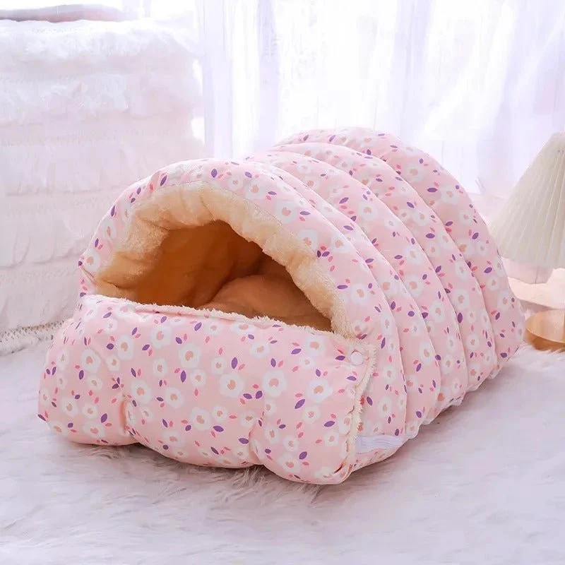 Sac de couchage pour chat - cocon douillet