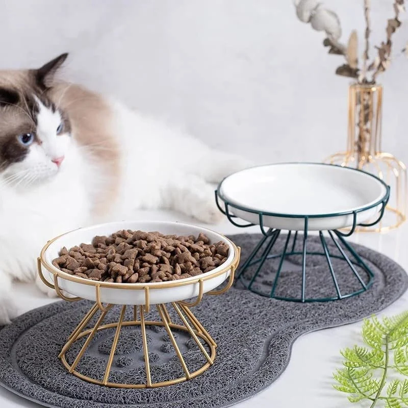 Gamelle chat surélevée - Confort optimal