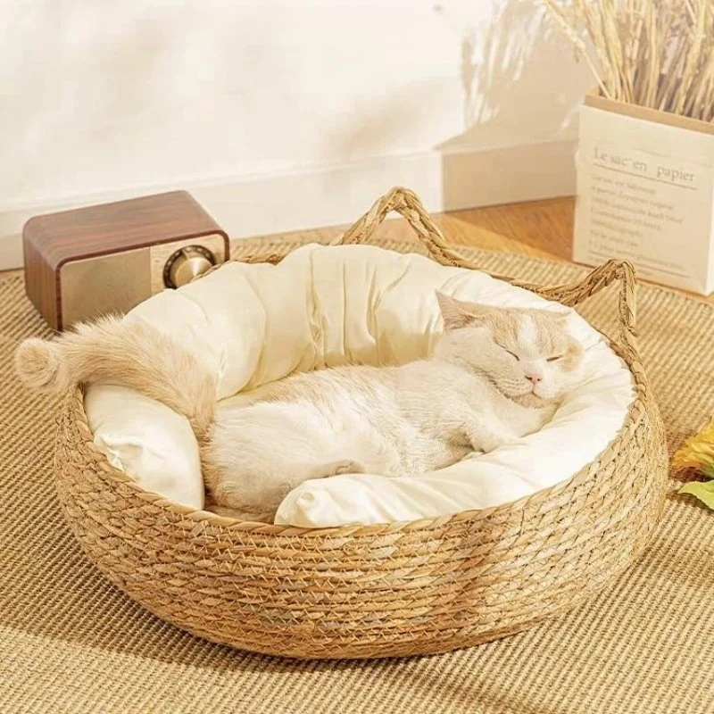 Panier chat en osier - ComfyKitty