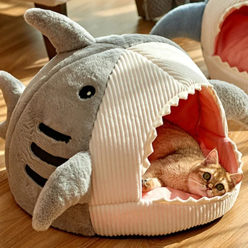 Niche pour chat - Shark Bed